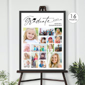 Graduation 16 Photo Collage Script Graduate ポスター