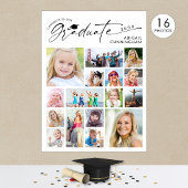 Graduation 16 Photo Collage Script Graduate ポスター