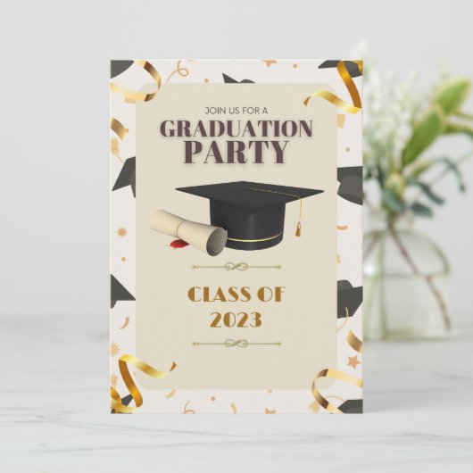 GRADUATION 2023: CELEBRATE YOUR HARD-EARNED SUCCES 招待状 (スタンド正面)