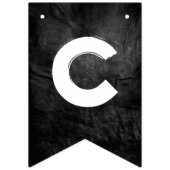 Graduation 2026 Black Leather and Diplomas バンティングフラッグ (第2の旗)