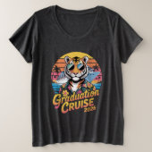 Graduation 2026 Cruise Vacation Tee プラスサイズTシャツ (デザイン正面)