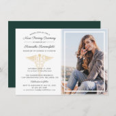 Graduation 2026 Photo Nurse Pinning Ceremony 招待状 (正面/裏面)