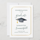 Graduation 2026 Photo Script Grad 案内状 (正面)