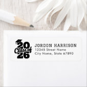 Graduation 2026 Return Address Labels ラベル (インサイチュ)