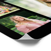 Graduation 35 Photo Collage Class of Year Graduate ポスター (角)