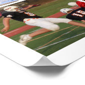 Graduation 64 Photo Memory Party Sign ポスター (角)