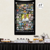 Graduation 69 Photo Collage Congrats Grad 横断幕