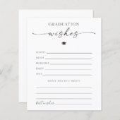 Graduation Advice And Wishes Card (正面/裏面)