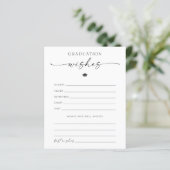 Graduation Advice And Wishes Card (スタンド正面)