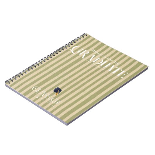 Graduation Advice & Message Notebook ノートブック (左側)