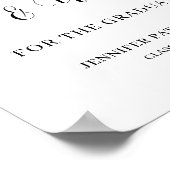 Graduation Advise & Wishes Graduate ポスター (角)