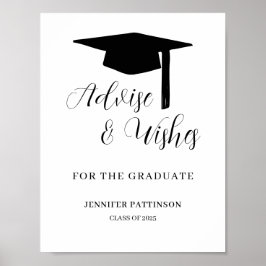 Graduation Advise & Wishes Graduate ポスター