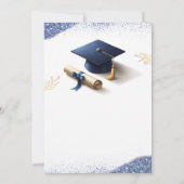 Graduation announcement, class of 2026 招待状 (裏面)