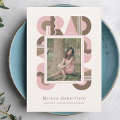 Graduation announcement class of 2026 modern 案内状