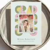 Graduation announcement class of 2026 modern 案内状