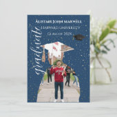 Graduation Announcement Invite | Graduation Party 招待状 (スタンド正面)