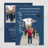Graduation Announcement Invite | Graduation Party 招待状 (正面/裏面)