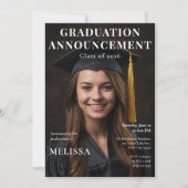 Graduation Announcement Photo Invite 招待状 (正面)