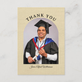 Graduation Arch Thank You card カード