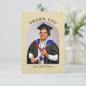 Graduation Arch Thank You card カード (スタンド正面)