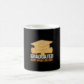 Graduation Art | Graduated Now What Do I Do コーヒーマグカップ (中央)