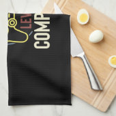 Graduation Art | Second Grade Level Complete キッチンタオル (四つ折り)