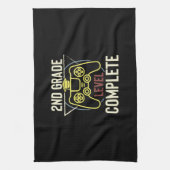 Graduation Art | Second Grade Level Complete キッチンタオル (縦)