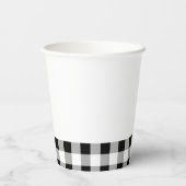 Graduation BBQ Gingham 紙コップ (裏面)