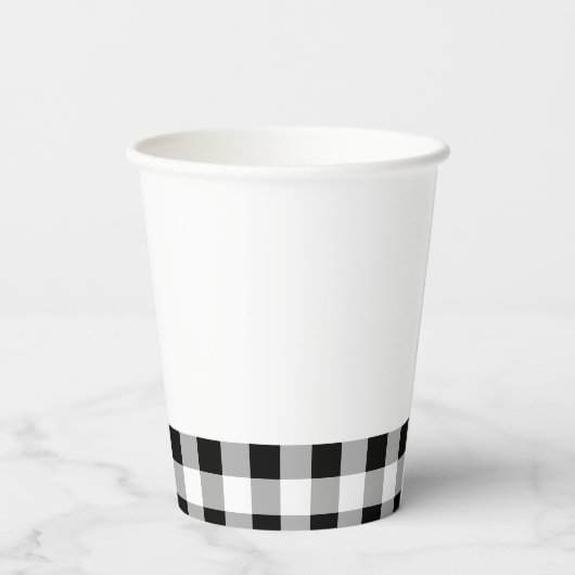Graduation BBQ Gingham 紙コップ (裏面)