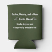 Graduation Beer Cooler - Personalized Photo Gift 缶クーラー (裏面)