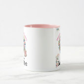 Graduation & Birthday Party Floral Design マグカップ (中央)