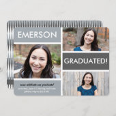 Graduation Blocks招待状 招待状 (正面/裏面)