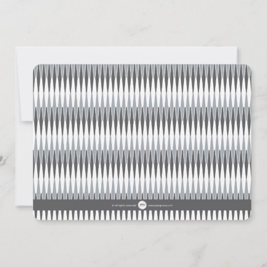 Graduation Blocks招待状 招待状 (裏面)