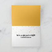 Graduation Boy Baseball Player #11 カード (内部)