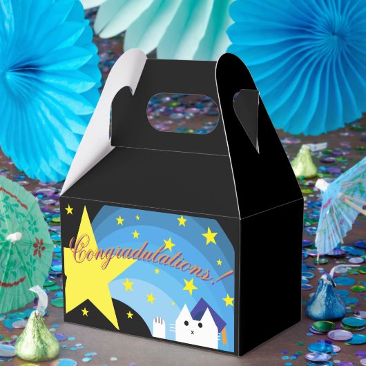 Graduation caja de regalo フェイバーボックス (パーティー)