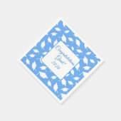 Graduation Cap Napkins スタンダードカクテルナプキン (角)