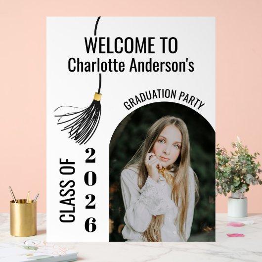 Graduation Cap Tassel  アクリルサイン (ウェディング)