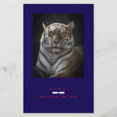 Graduation Cap Toss Red & Navy Grad Party チラシ (裏面)