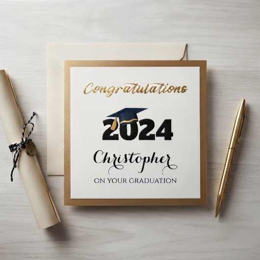 Graduation card Congratulations , University card シーズンカード