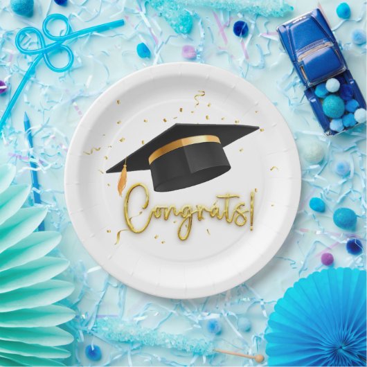 Graduation Celebration ペーパープレート (パーティー)