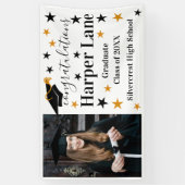 Graduation Celebration Custom Photo 横断幕 (縦)