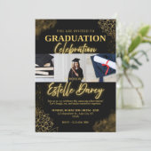 Graduation Celebration Invitation 招待状 (スタンド正面)