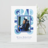 Graduation celebration invitation class of 2026 案内状 (スタンド正面)