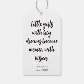 Graduation Centerpiece Grad Party 2026 Decoration ギフトタグ (裏面)