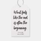 Graduation Centerpiece Grad Party 2026 Decoration  ギフトタグ (裏面)