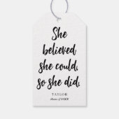 Graduation Centerpiece Grad Party 2026 Decoration  ギフトタグ (裏面)