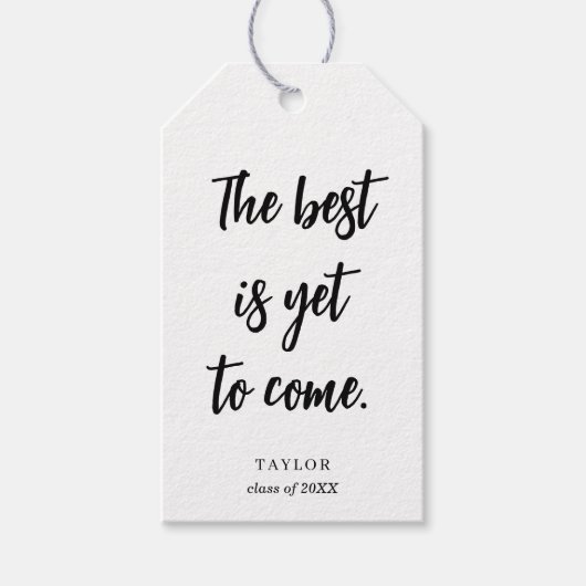 Graduation Centerpiece Grad Party 2026 Decoration  ギフトタグ (正面)