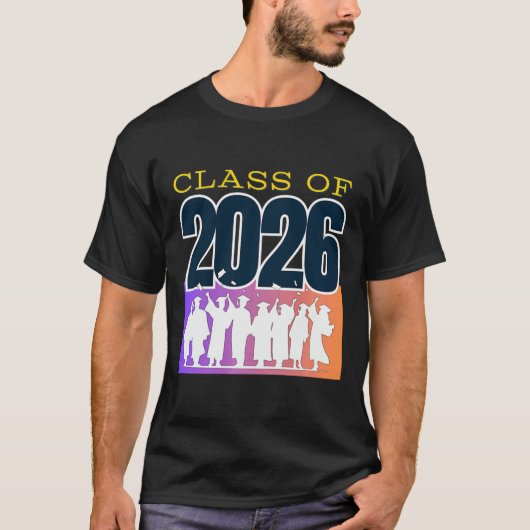 Graduation Cl Of 2026 Premium Tri-blend Tシャツ (正面)