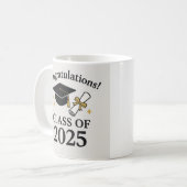  Graduation Class of 2025 – School Graduat コーヒーマグカップ (正面左)