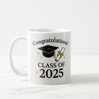  Graduation Class of 2025 – School Graduat コーヒーマグカップ